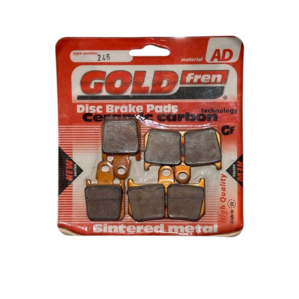 GOLD FERN BREAK PADS 246 CEREMIC