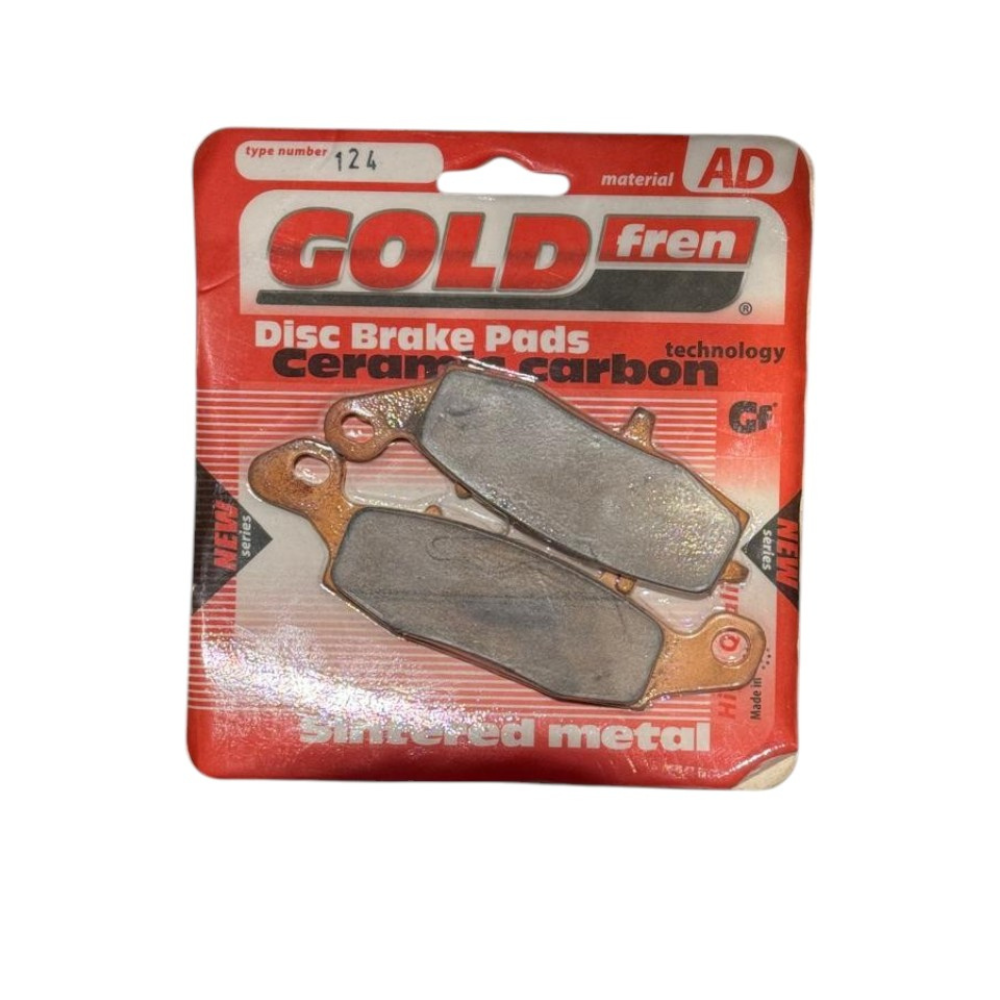 GOLD FERN BREAK PADS 124 CEREMIC