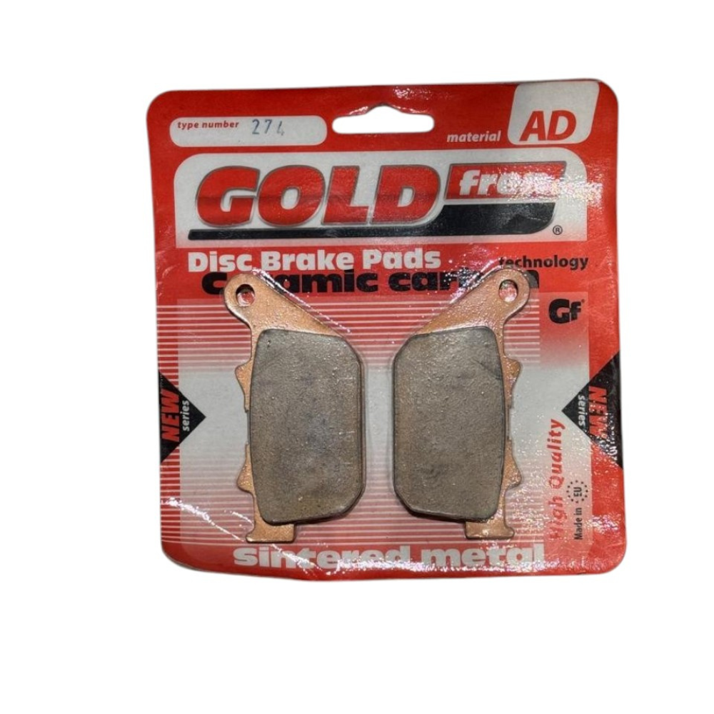 GOLD FERN BREAK PADS 274 CEREMIC