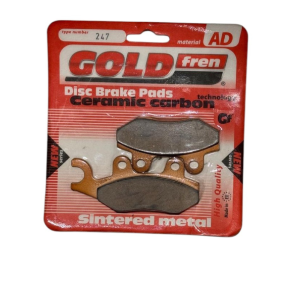 GOLD FERN BREAK PADS 247 CEREMIC