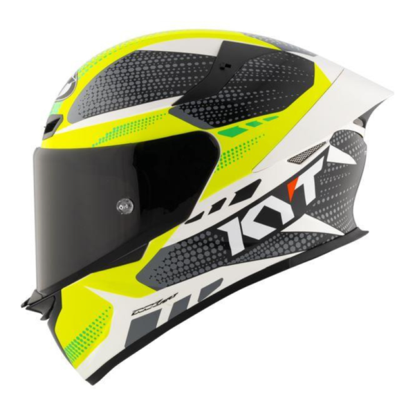 KYT TT REVO GEAR BLACK YELLOW