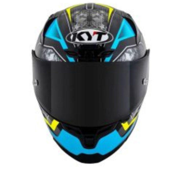 KYT STRIKER SV #01 BLACK/BLUE - Image 4