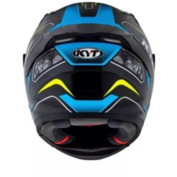 KYT STRIKER SV #01 BLACK/BLUE - Image 3
