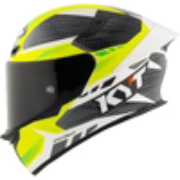 KYT TT REVO GEAR BLACK YELLOW - Image 4