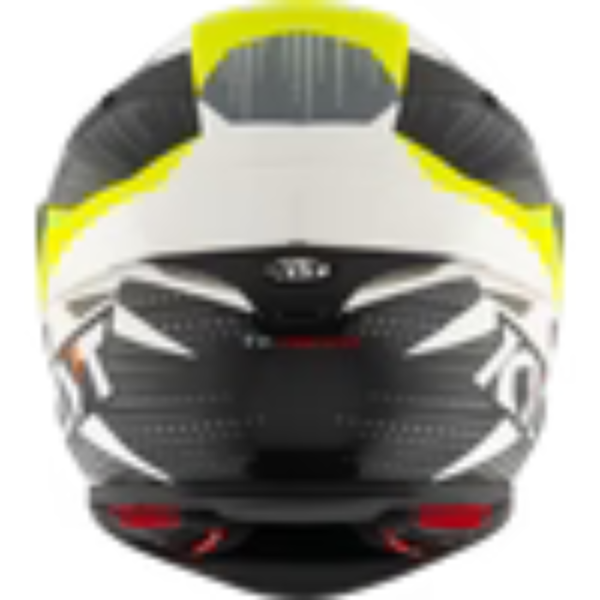 KYT TT REVO GEAR BLACK YELLOW - Image 2