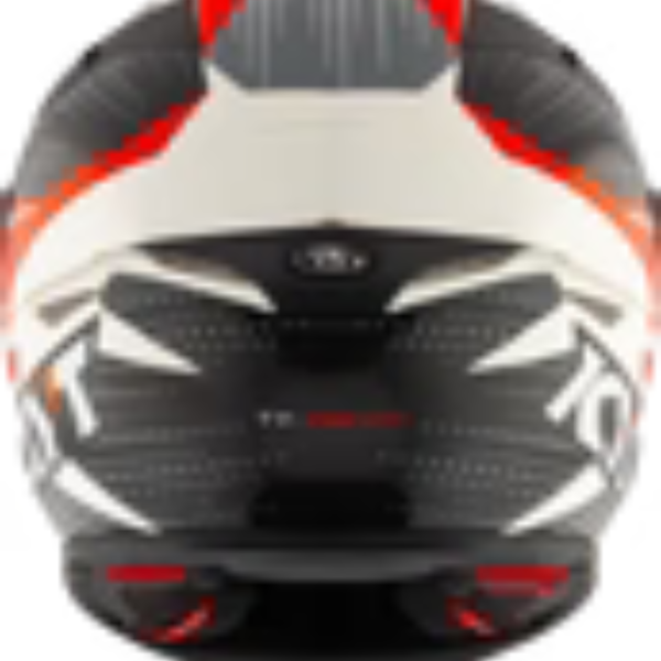 KYT TT REVO BLACK RED - Image 4