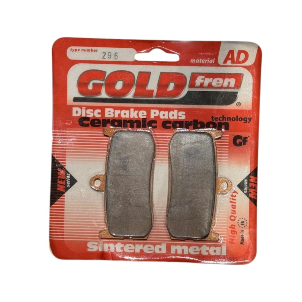 GOLD FERN BREAK PADS 296 CEREMIC