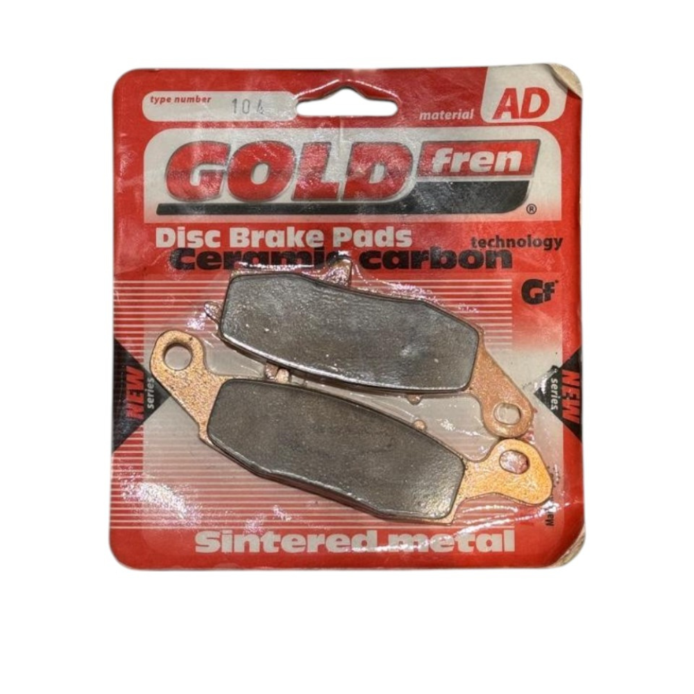 GOLD FERN BREAK PADS 104 CEREMIC