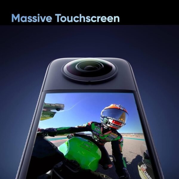 insta360 X3 Action Camera, 1/2" Sensor, 5.7K 360 Capture, Optical Zoom 3X, 72 MP 360 Photo, 4K Single Lens Mode, Black - Image 5