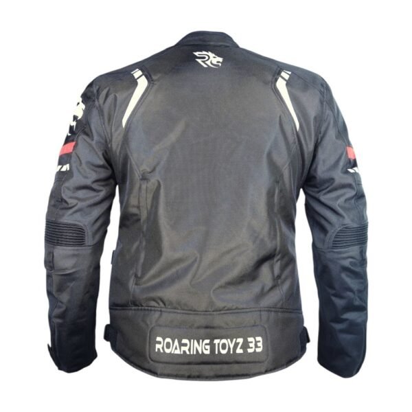 RT-33 DRIGGER RIDING JACKET BLACK/WHITE/RED - Image 2