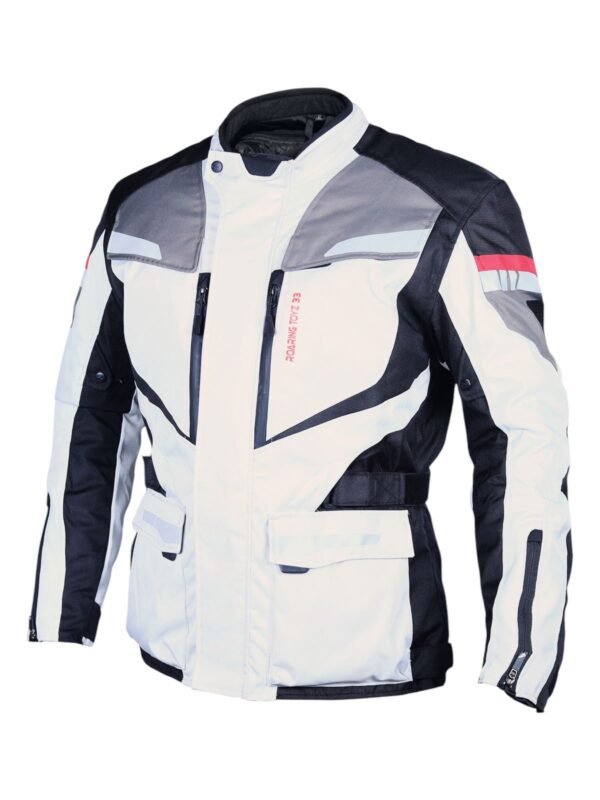 RIDGEWAY TOURING JACKET BLACK/GREY/RED