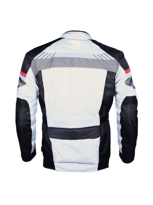 RIDGEWAY TOURING JACKET BLACK/GREY/RED - Image 2