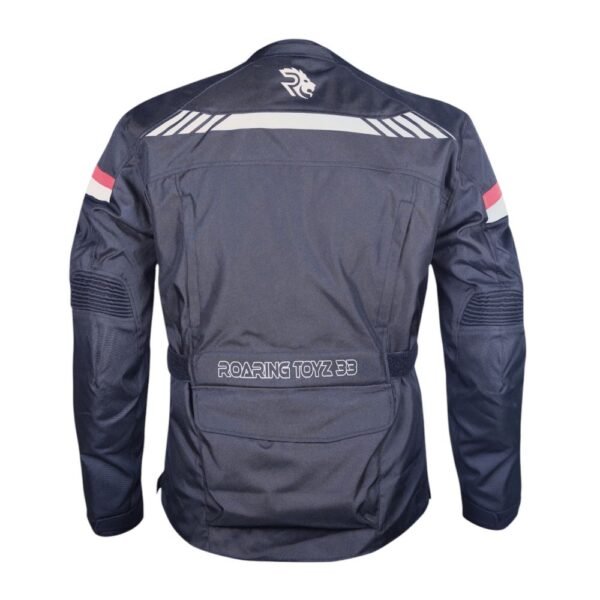 RIDGEWAY TOURING JACKET BLACK/RED - Image 2