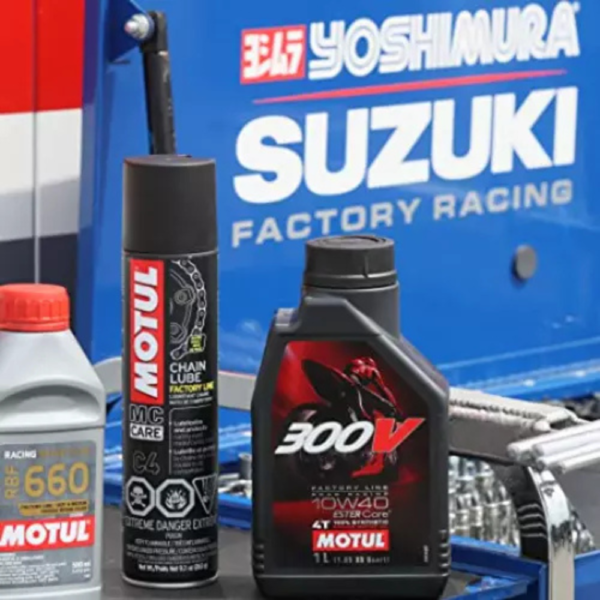 Motul 300V Factory line 4T 10w40 Two wheeler engine oil 1 L - Image 3