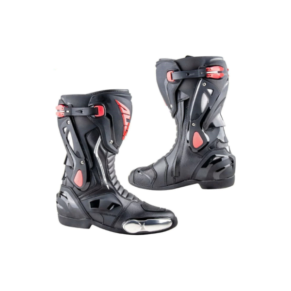 AUGI AR-1 BLACK RED RACING SHOES