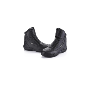 Arcx Men's Motorcycle Racing Leather Boots Riding Off Road L60024 Black