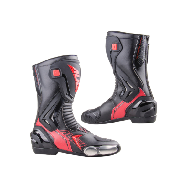 AUGI AR-3 BLACK RED RACING SHOES