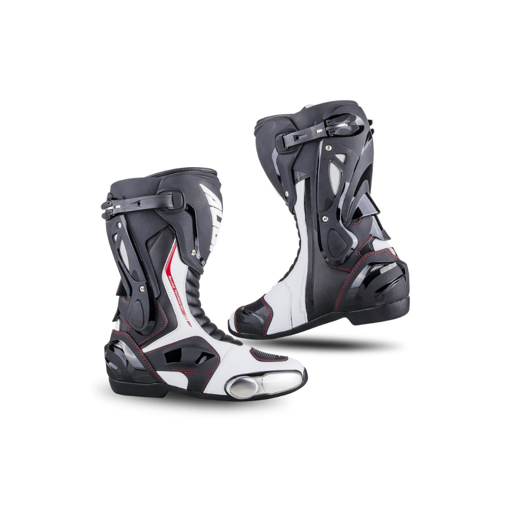 AUGI AR-1 BLACK WHITE  RACING SHOES