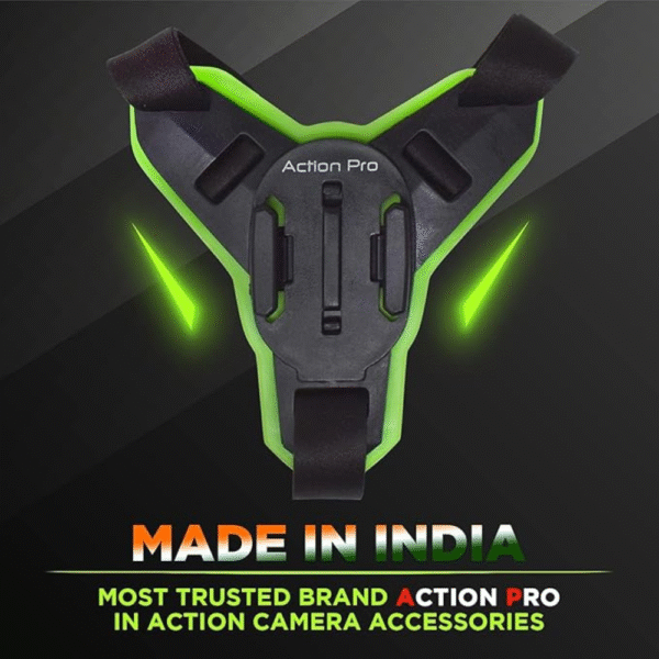 Action Pro Helmet Chin Mount (Green) - Image 6
