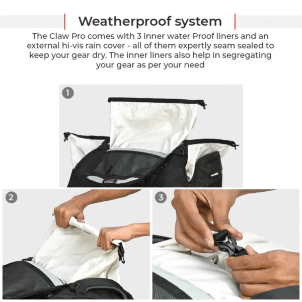 ViaTerra Claw Pro - Motorcycle Tail Bag (Universal) - Image 2