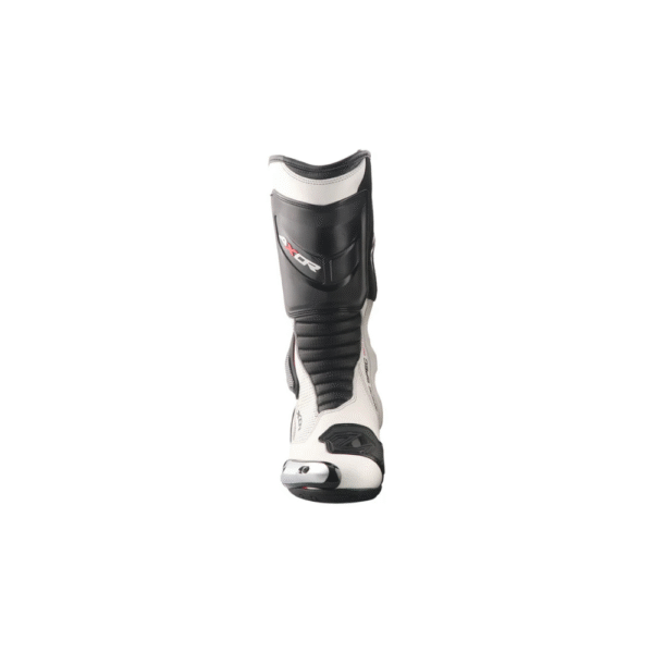 Axor Racer Tec Riding Boots Black White Red - Image 6