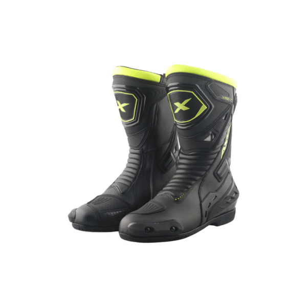 Axor Slipstream PRO Riding Boots BLACK NEON GREEN
